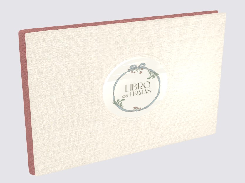 Libro de firmas a juego comunión